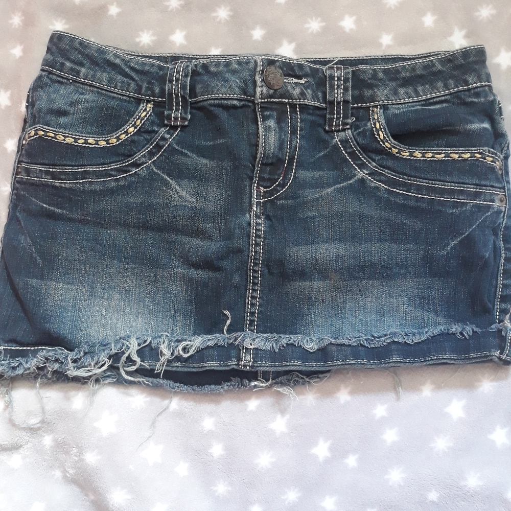 Vanity Denim Skirt